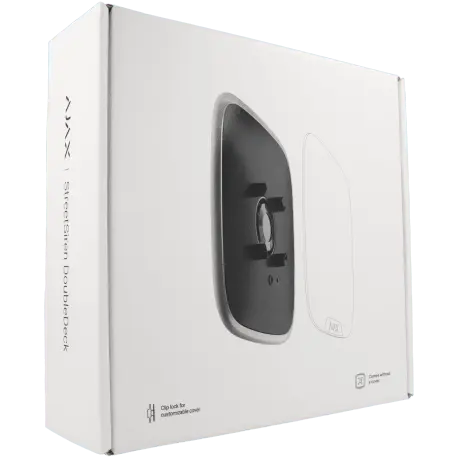 Sirène extérieur sans fil AJAX / Référence STREETSIRENCUSTOM-B