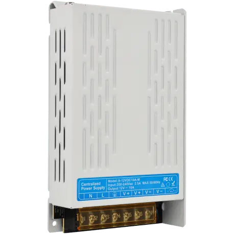 Source d'alimentation 12v réglables 10a / Référence A-12VDC10A-M