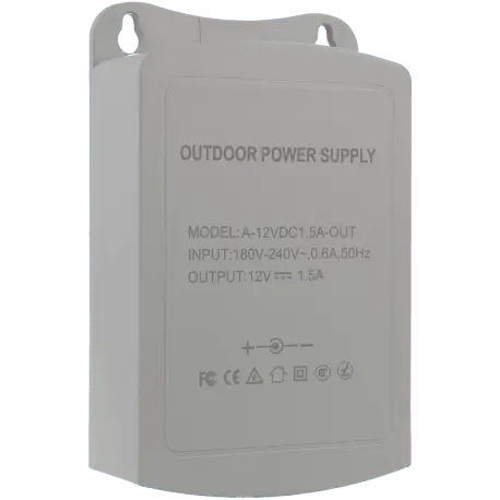 Source d'alimentation dc 12v / Référence A-12VDC1.5A-OUT