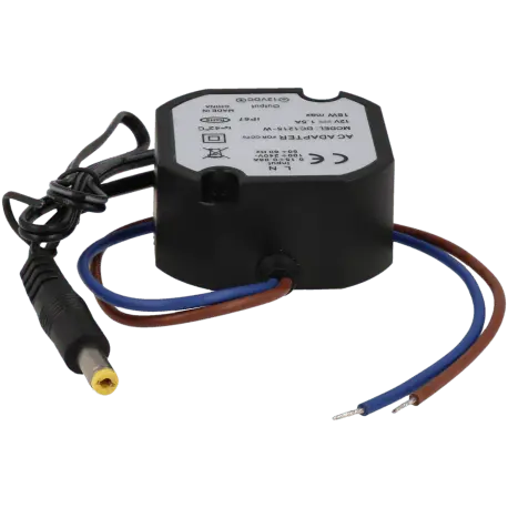 Source d'alimentation dc 12v 1,5a / Référence A-12VDC1.5A-MICRO