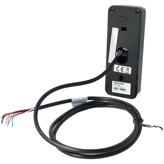 Module de contrôle d'accès noir avec fils apparents pour système de sécurité