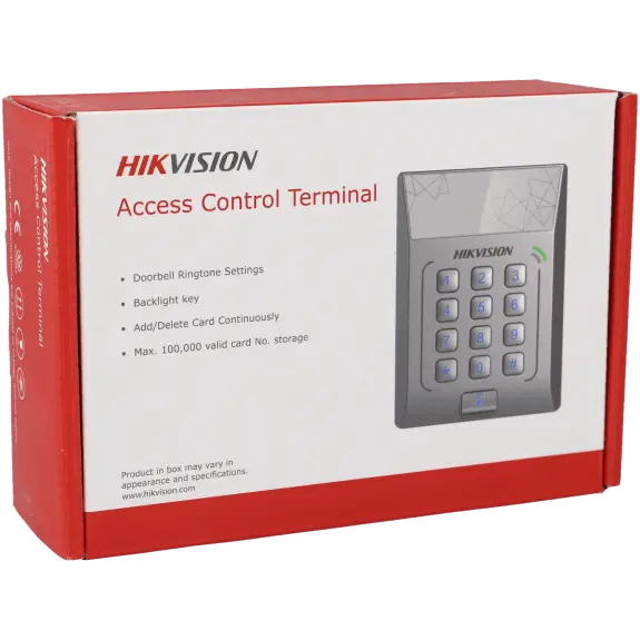 Contrôle d'accès intérieur HIKVISION / Référence DS-K1T801M