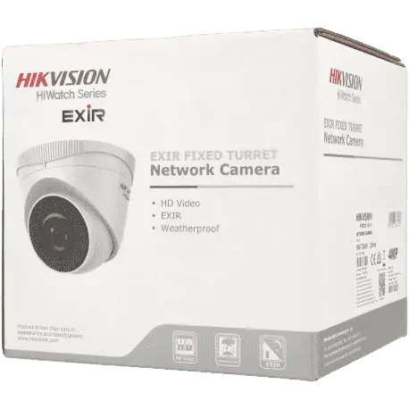 Boîte de caméra de surveillance dôme HD, extérieure, vision nocturne, Hikvision HiWatch