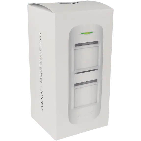 Détecteur volumétrique double technologie sans fil AJAX / Référence OUTDOORPROTECT-W - TSA Distribution