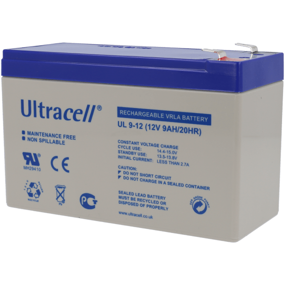 Batterie 12v 9ah ULTRACELL / Référence UL9-12