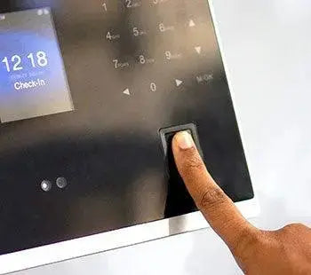 Terminal de contrôle d'accès biométrique à écran tactile, empreinte digitale, sécurité