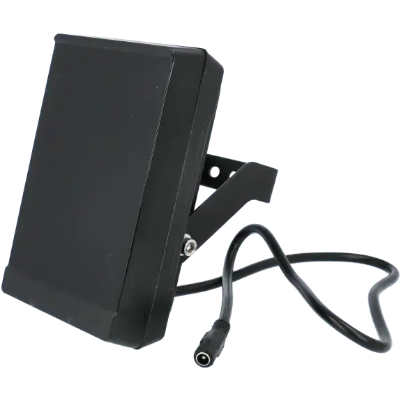 Projecteur infrarouge noir pour vidéosurveillance avec câble, accessoire sécurité