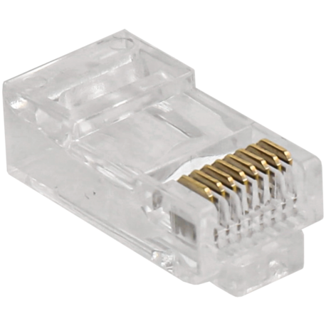 Connecteur Rj45 cat6 a sertir / Référence A-CON-RJ45-CAT6-EZ