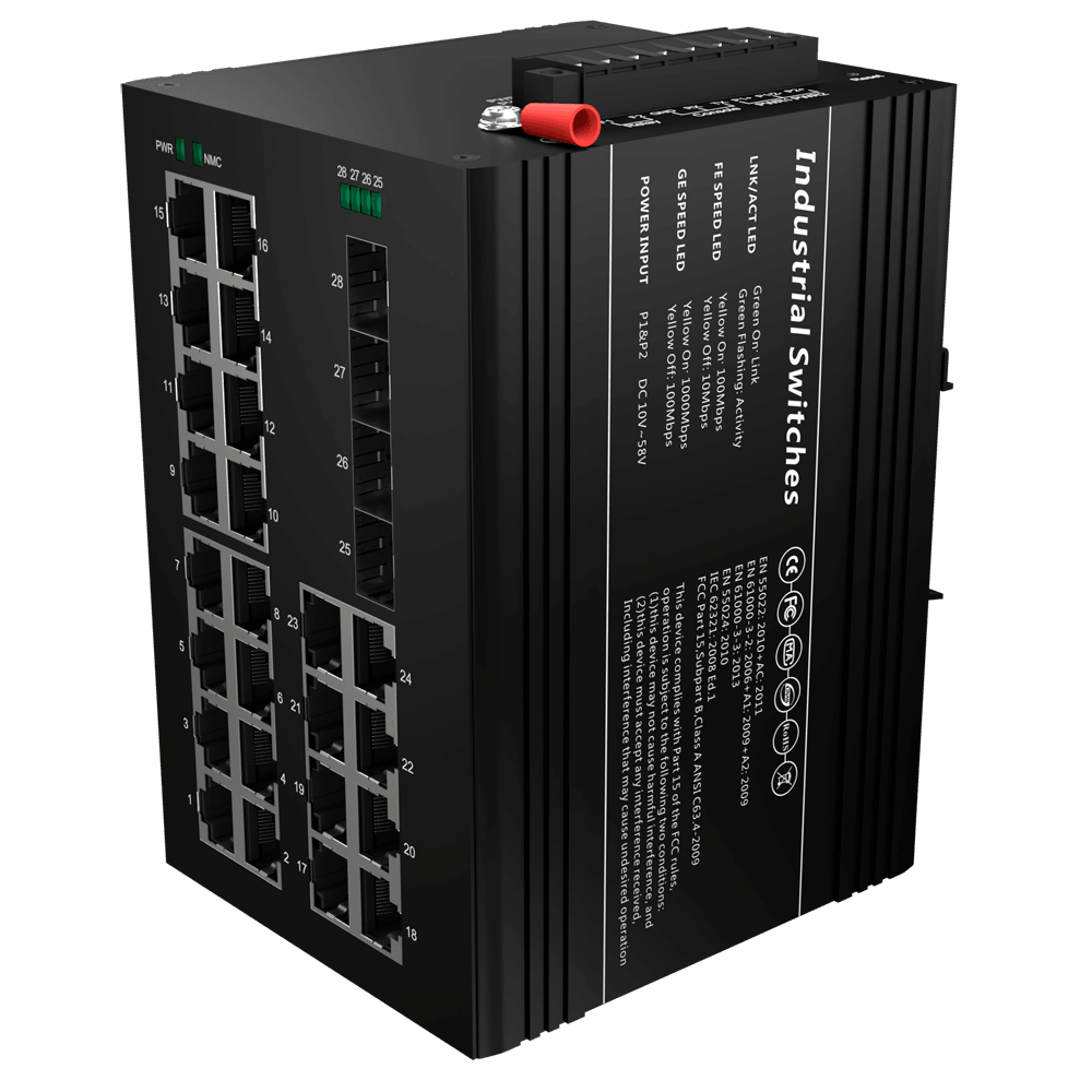 Switch PoE / Référence SW2624HIPOE-MGF-360-DIN