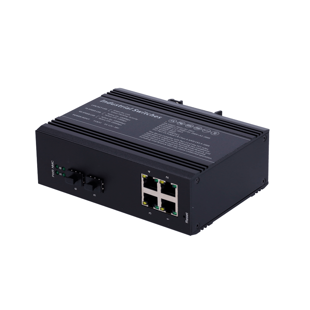 Switch PoE / Référence SW0604HIPOE-MGF-120-DIN