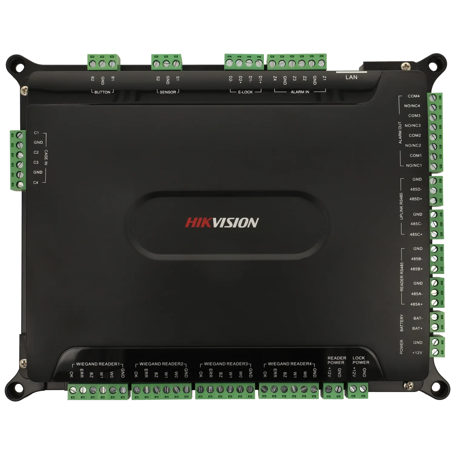 Contrôleur HIKVISION pour 4 (2 portes) lecteurs / Référence DS-K2602T-MAINBOARD