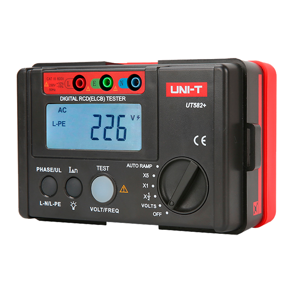 Testeur de temps de déclenchement de disjoncteur UNI-T / Référence UT582+