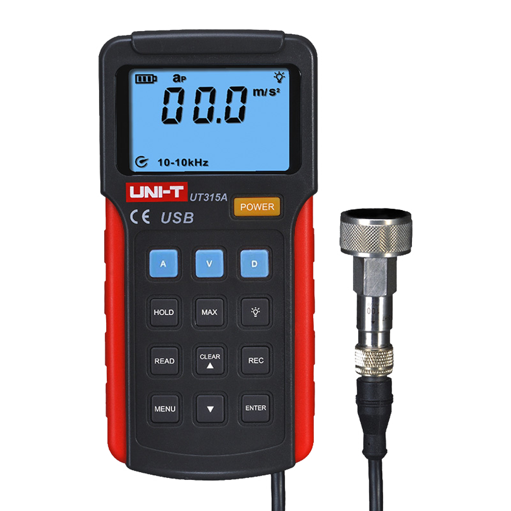 Vibromètre pour machines à mouvement rotatif ou alternatif UNI-T / Référence UT315A