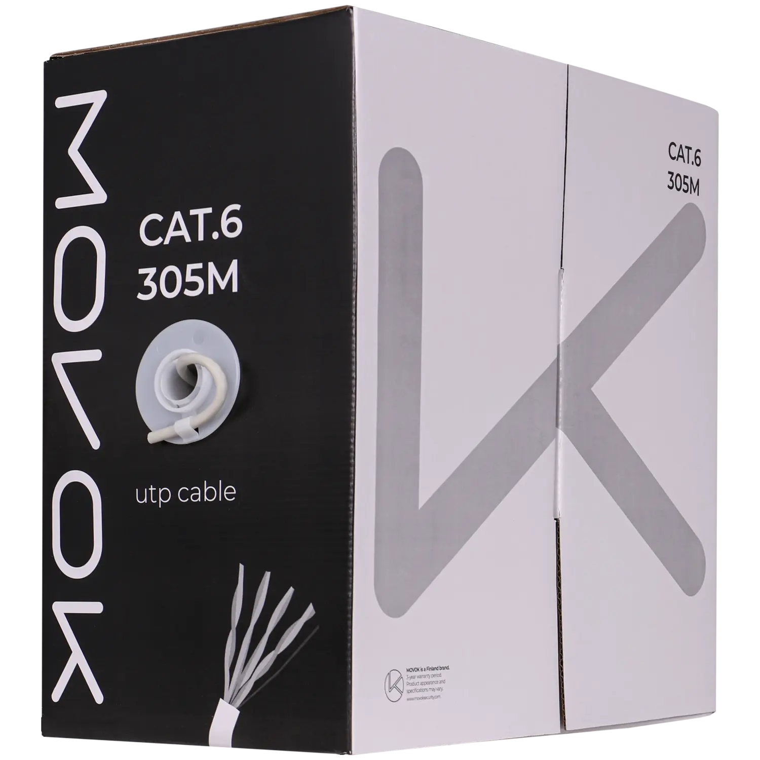 Câble A-UTP-305M-CAT6E-CCA-LSHZ / Référence A-UTP-305M-CAT6-CCA-LSHZ