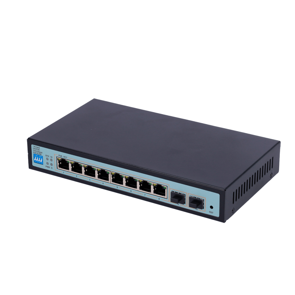 Switch PoE / Référence SW1008POE-MGF-96