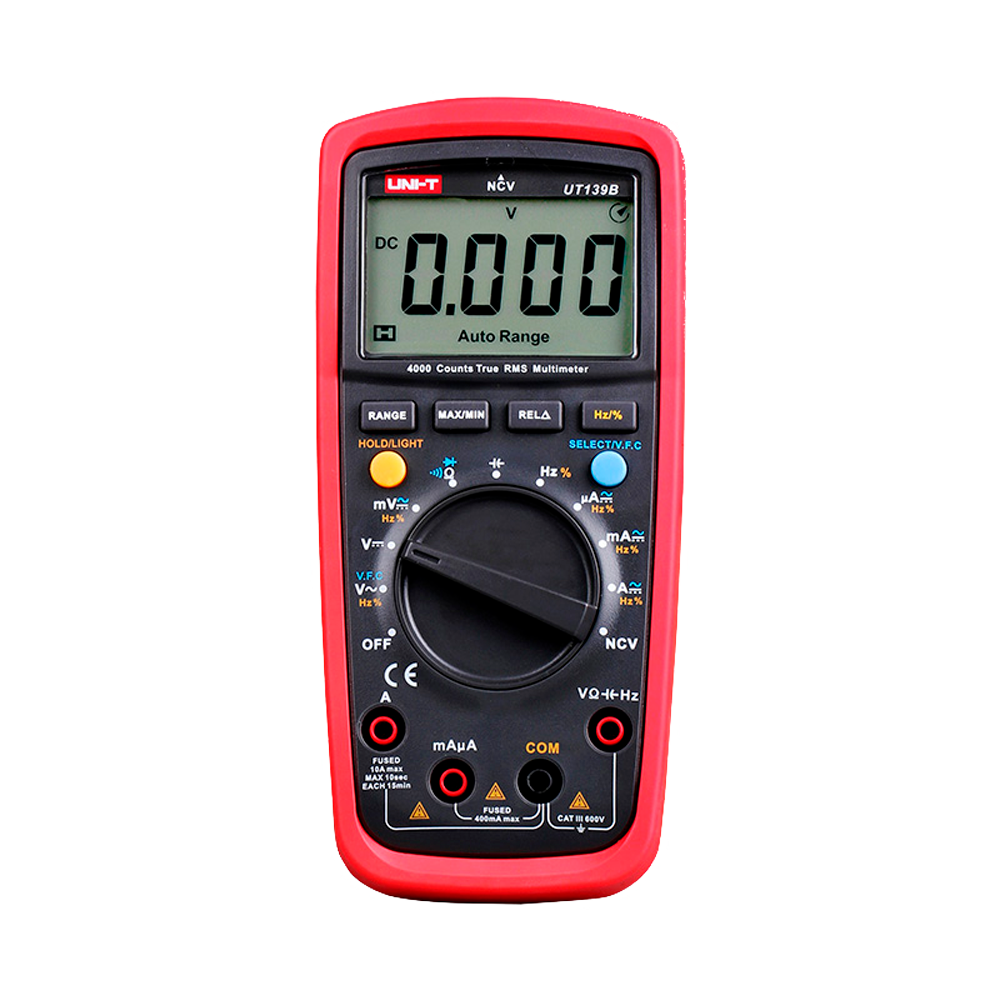 Multimètre numérique avec fonction True RMS / Référence UT139B - TSA Distribution