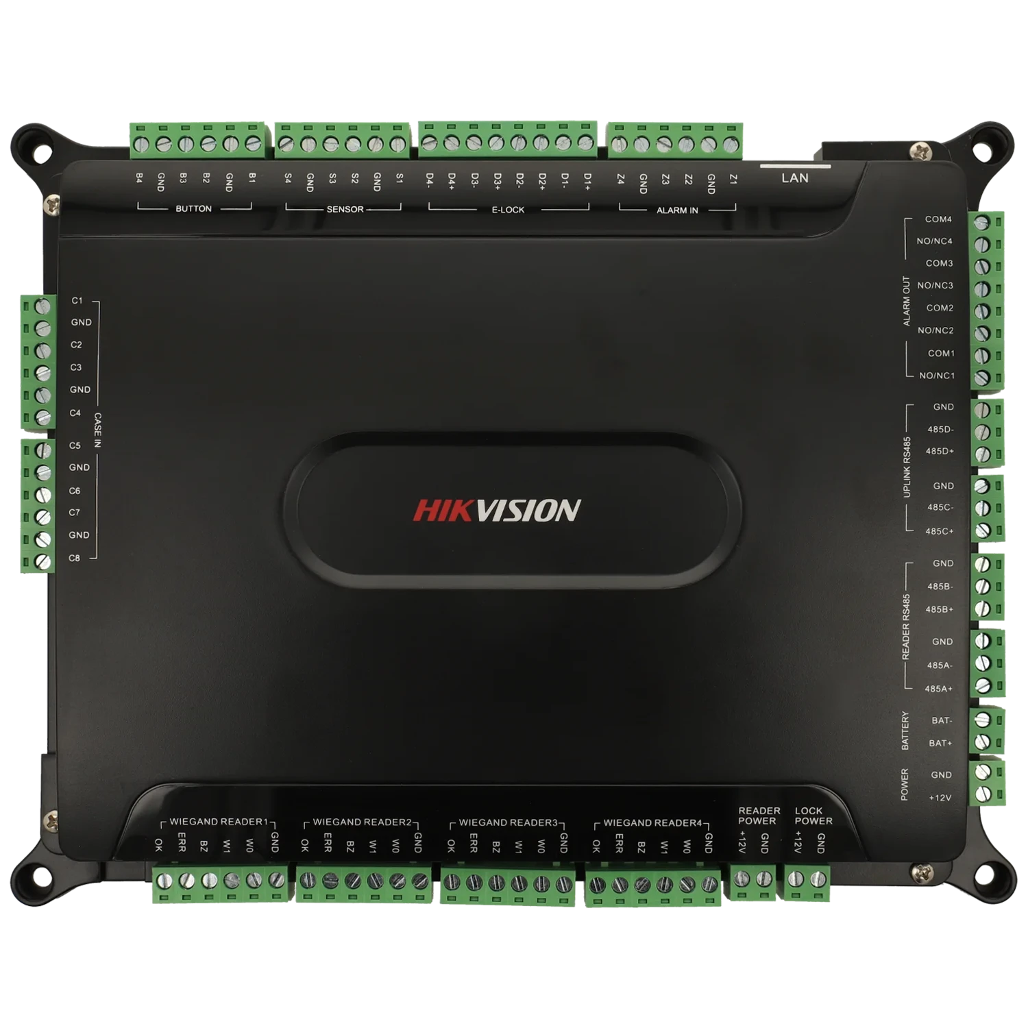 Contrôleur HIKVISION pour 8 (4 portes) lecteurs / Référence DS-K2604T-MAINBOARD