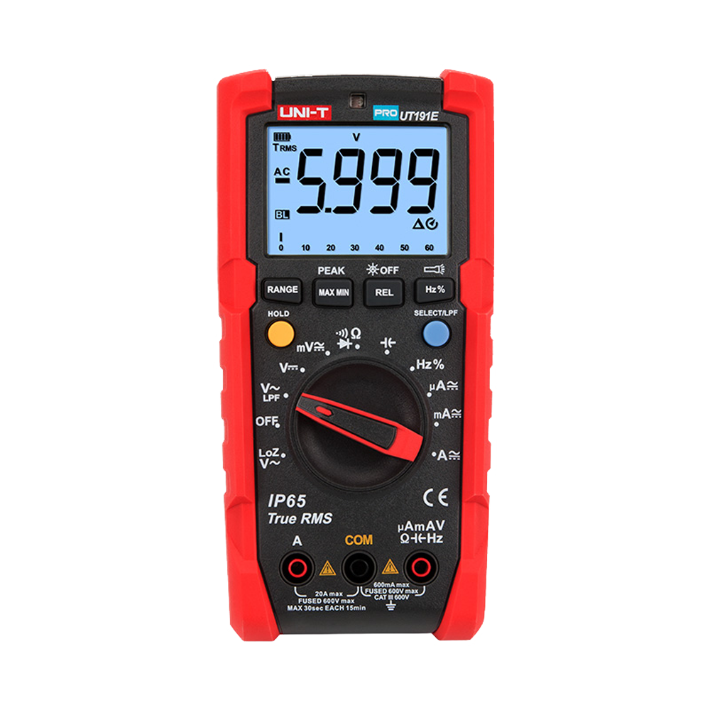 Multimètre numérique industriel True RMS / Référence UT191E - TSA Distribution