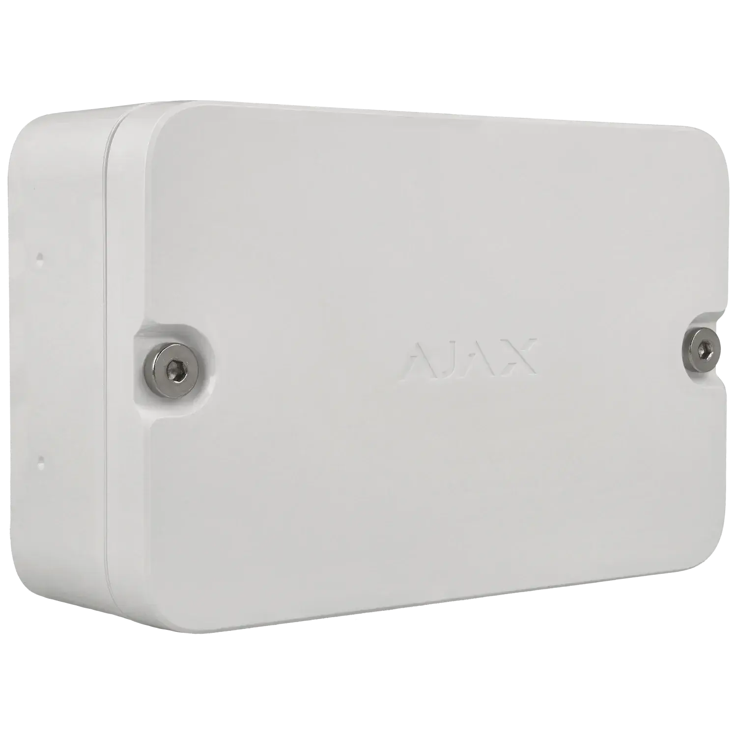 module AJAX incendie, 2 entrées 2 sorties AJAX, gestion incendie AJAX, module câblé alarme, intégration système incendie, dispositif sécurité incendie, extension alarme AJAX, alarme incendie sans fil, interface câblée AJAX, module de contrôle incendie,