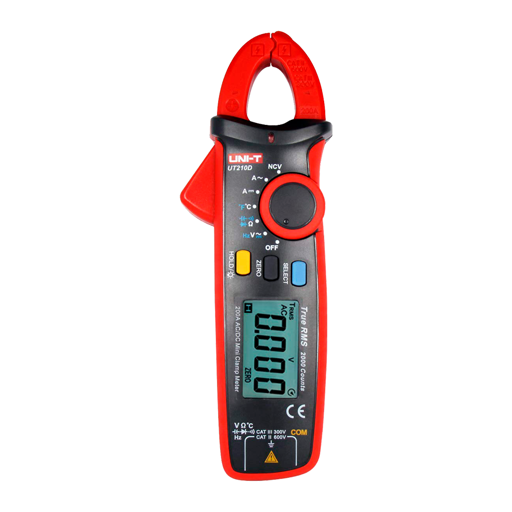 Mini Pince Ampèremètre CAT II 600V/ CAT III 300V UNI-T / Référence UT210D