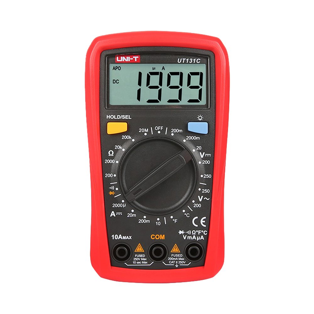 Multimètre numérique portatif CAT II 250V UNI-T / Référence UT131C