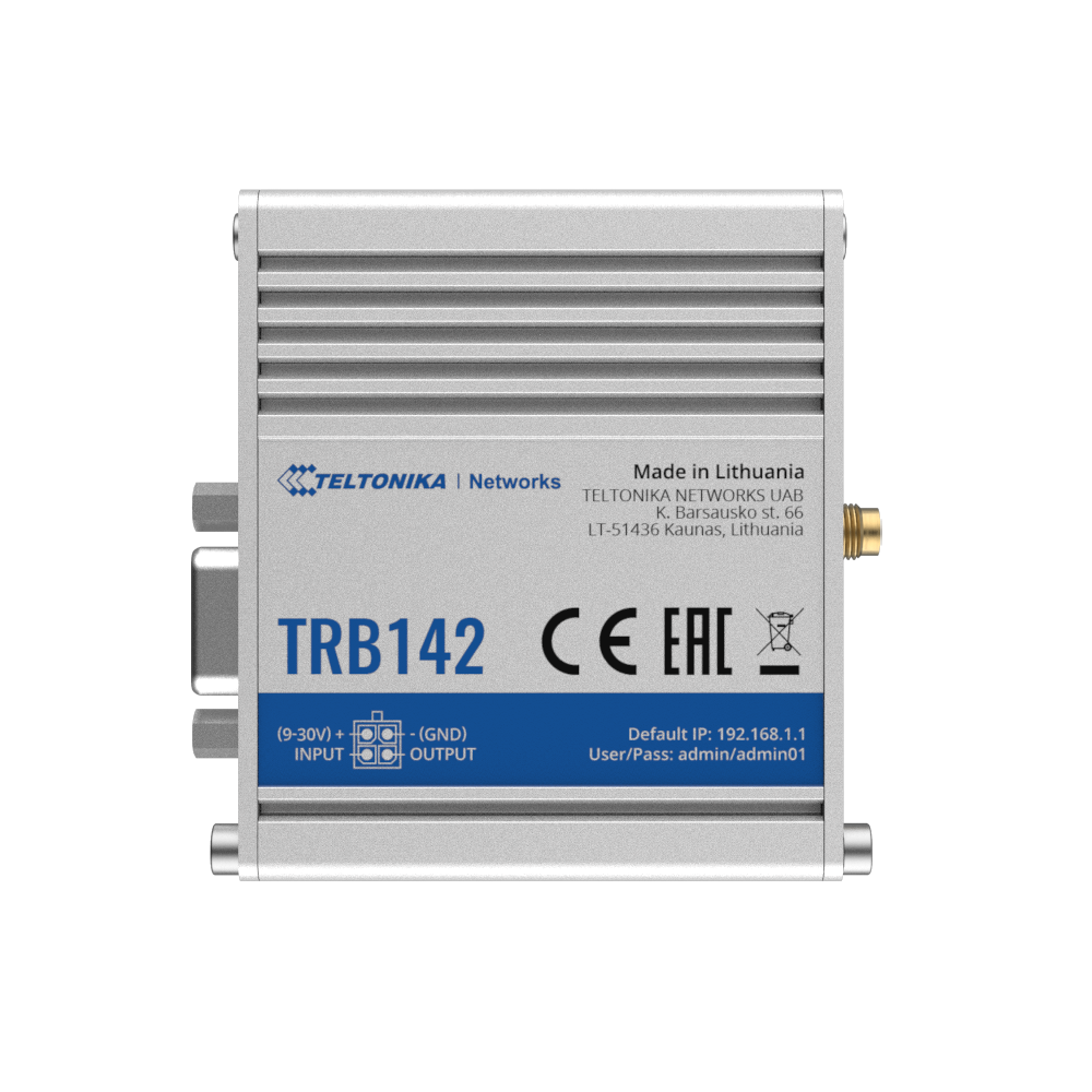Passerelle Teltonika 4G Industriel / Référence TK-TRB142