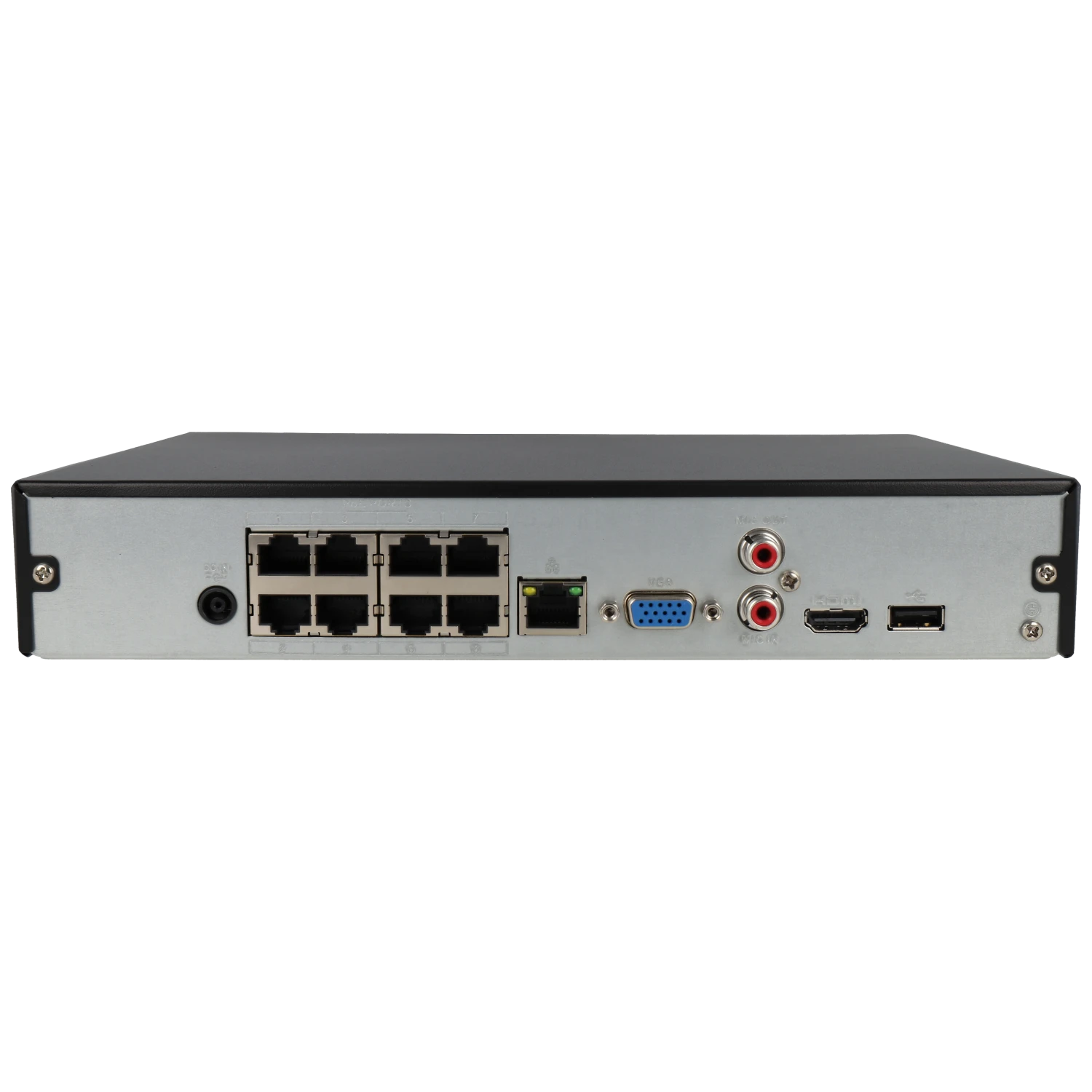 Enregistreur DAHUA IP pour 8 canaux et 16 mpx de résolution avec 8 ports PoE / Référence NVR4108HS-8P-EI