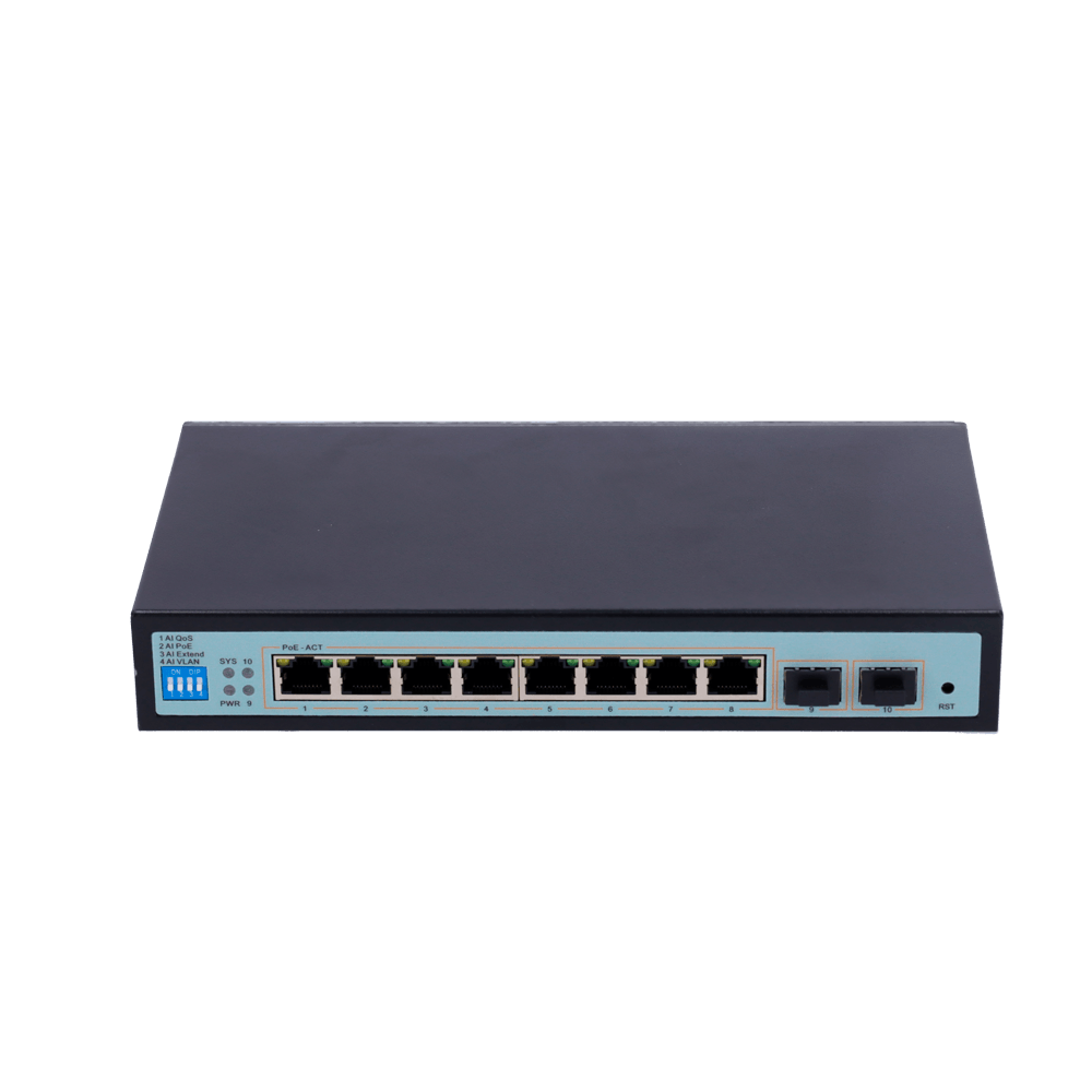 Switch PoE / Référence SW1008POE-MGF-96