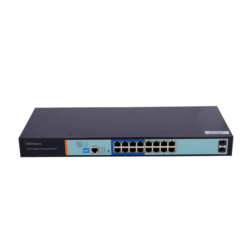 Switch PoE / Référence SW1816POE-MGF-250