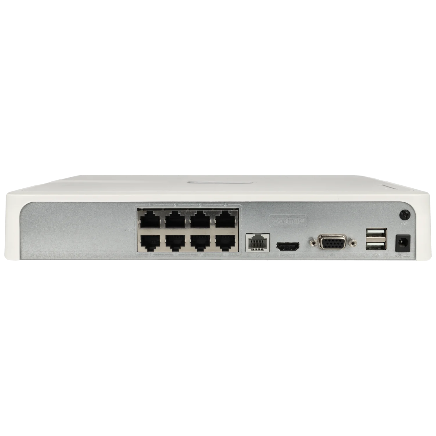 Enregistreur HIKVISION IP pour 8 canaux et 6 mpx de résolution avec 8 ports PoE / Référence HWN-2108H-8P