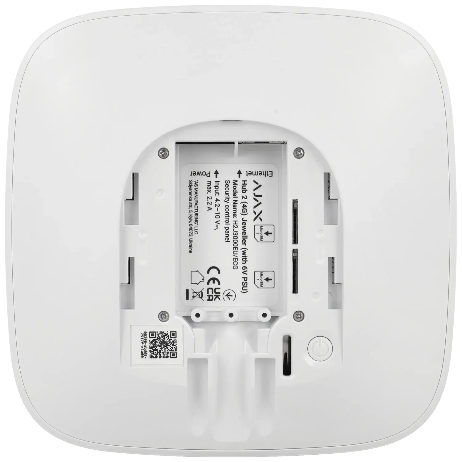 AJAX HUB2, centrale sans fil AJAX, système de sécurité AJAX, HUB2-4G-DC6V-W, alarme sans fil, centrale alarme 4G, AJAX 6V DC, MotionCam AJAX, alarme connectée, sécurité maison AJAX, sécurité sans fil AJAX, système alarme 4G, centrale HUB2 AJAX, contrôle AJAX mobile,

