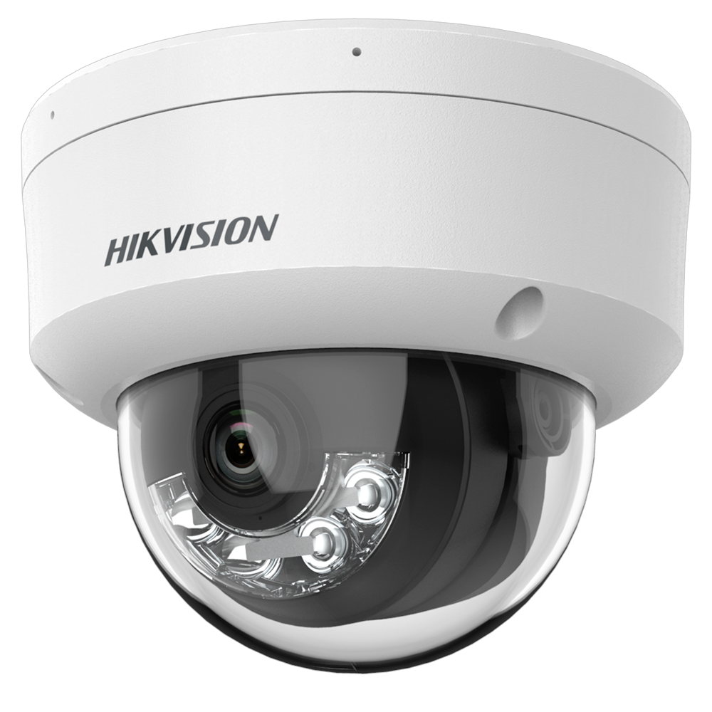 Caméra dôme IP Hikvision Gamme Value Caméra dôme IP Hikvision Gamme Value Description : Hikvision Gamme Value Caméra Dôme IP CMOS à balayage progressif 1/3" 4 mégapixels (2560x1440) Objectif 2.8 mm 0 Lux Lumière hybride: IR et lumière blanche Portée de la lumière hybride 30 m Compression H.265+ / H.265 / H.264+ / H.264 Détection de mouvement 2.0 WDR (120 dB) 3D-DNR Microphone intégré Interface WEB, CMS, Smartphone et NVR Compatible avec ONVIF PoE (IEEE802.3af) Étanche IP67 Antivandale IK08 Caractéristiques 