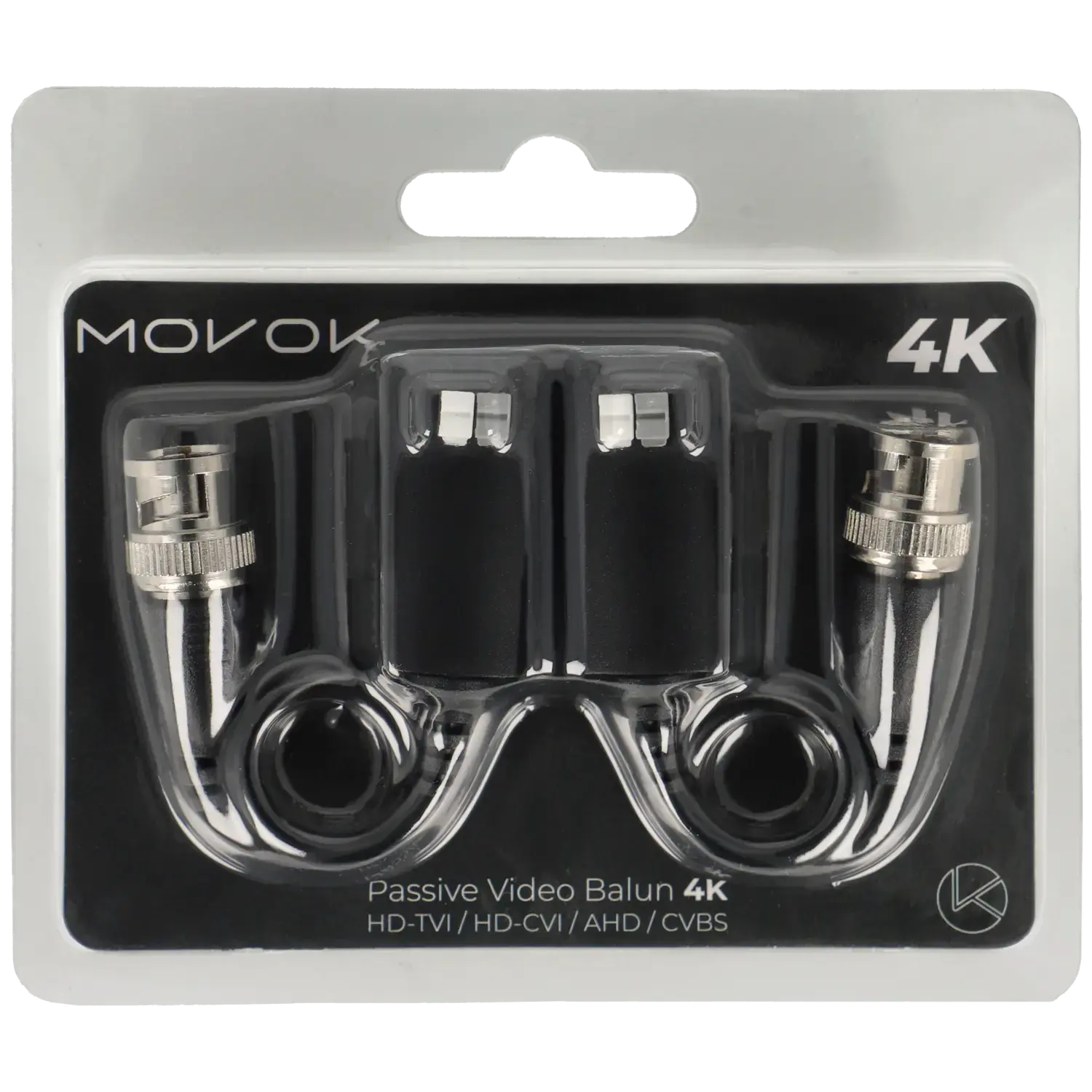 Balun vidéo passif 2 unité / Référence VK-BALUN-4K TSA Distribution