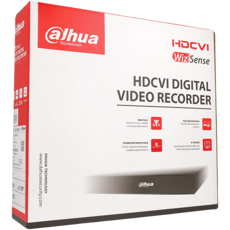 Enregistreur 5 en 1 DAHUA (hd-cvi, hd-tvi, ahd, analogique et ip) pour 16 canaux et 2 mpx de résolution maximale / Référence XVR5116HS-I3