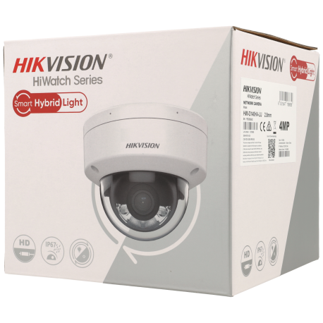 C​améra HIKVISION mini dôme IP avec 2 mégapixels et objectif fixe / Référence HWI-D120HA-LU