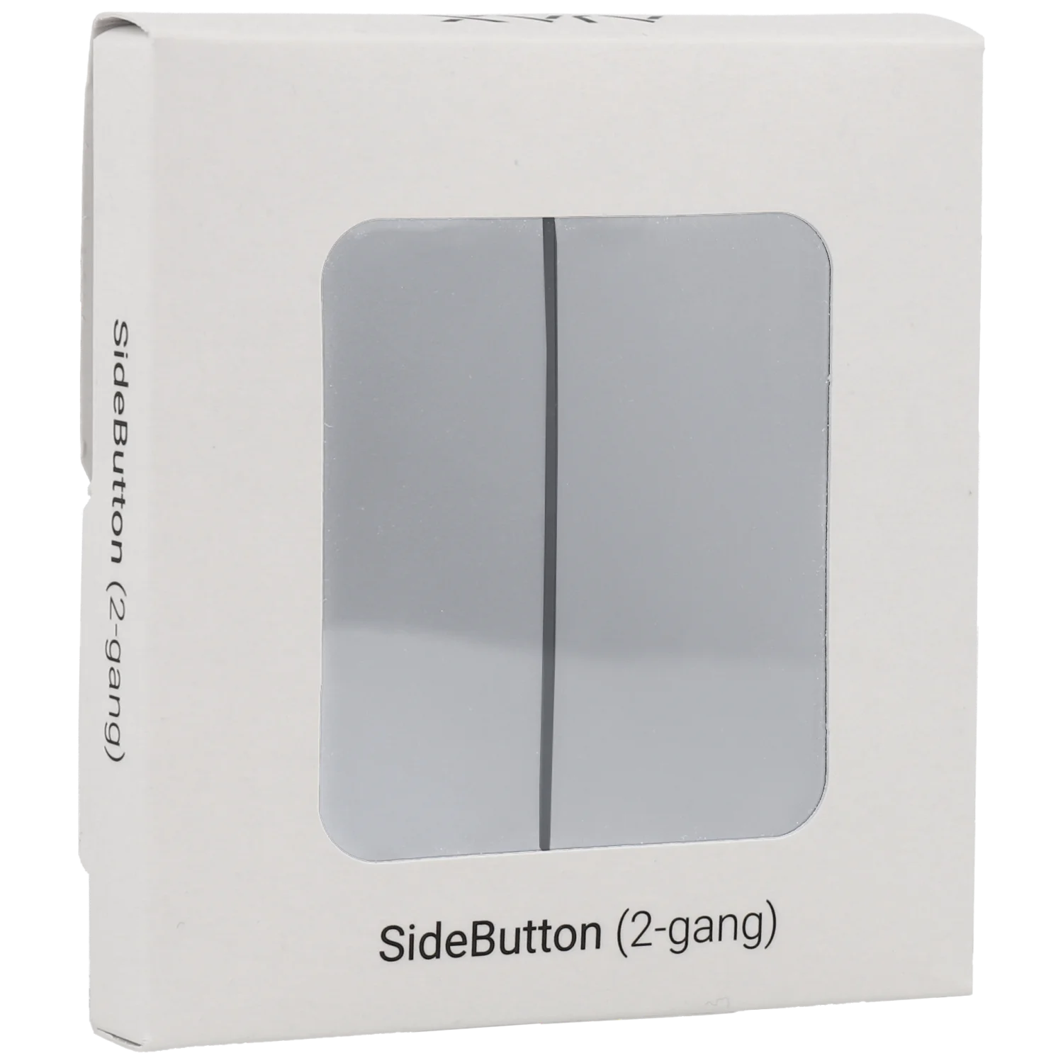 Panneau d'interrupteurs latéraux doubles AJAX / Référence SIDEBUTTON-2G-FOG TSA Distribution