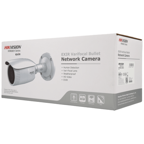 Caméra HIKVISION compactes IP avec 4 mégapixels et objectif zoom optique / Référence HWI-B640HA-Z