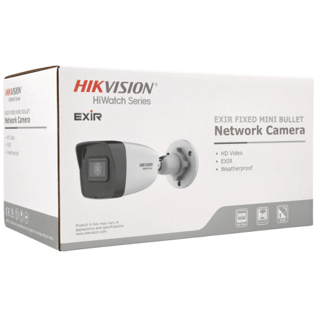 C​améra HIKVISION compactes IP avec 8 mégapixels et objectif fixe / Référence HWI-B180H-4MM