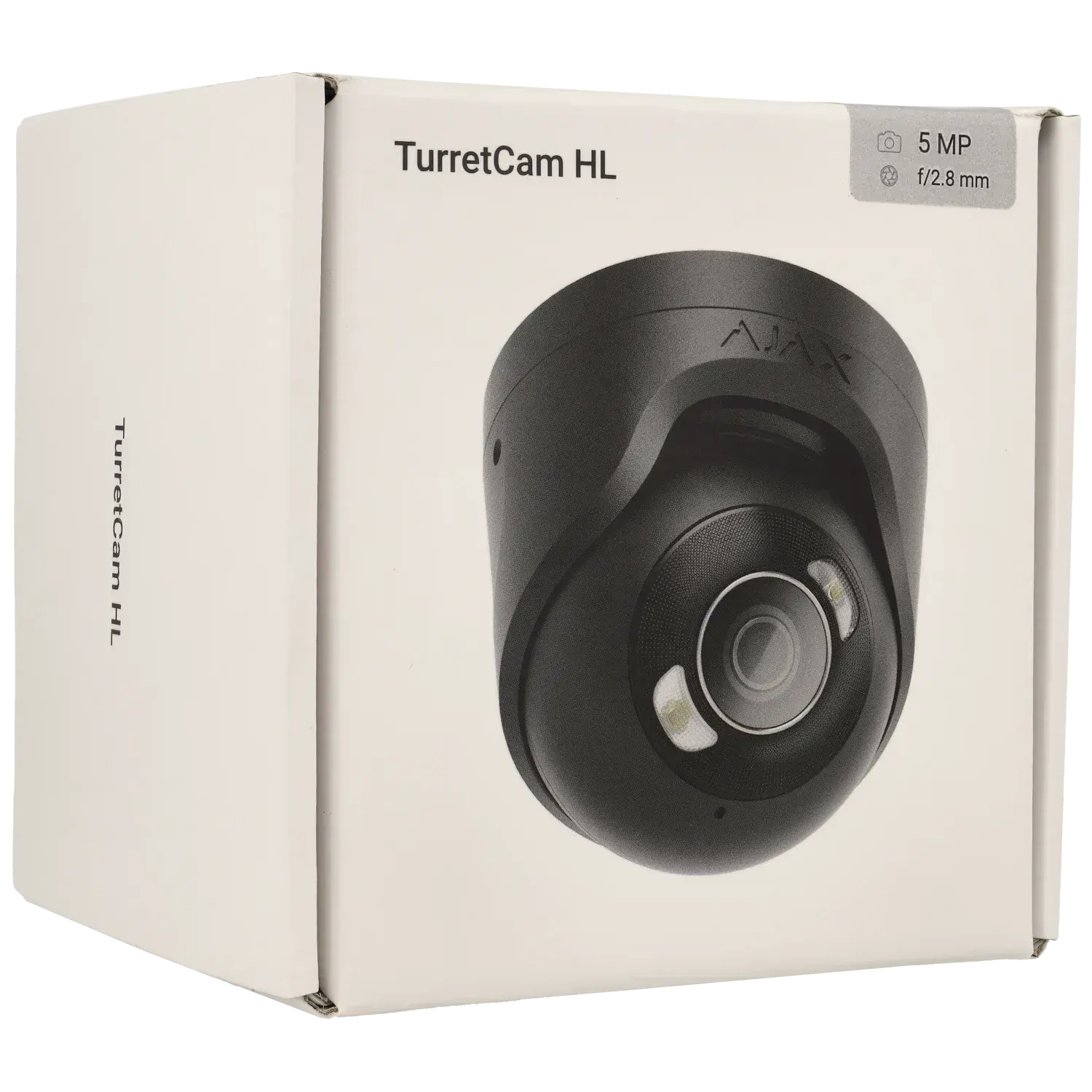 Caméra AJAX mini-dôme IP avec 5 mégapixels et objectif fixe / Référence TURRETCAM-5-HL-B TSA Distribution