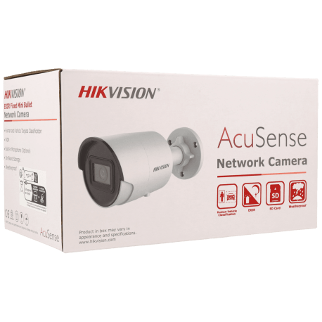 C​améra HIKVISION PRO compactes IP avec 8 mégapixels et objectif fixe / Référence DS-2CD2083G2-IU