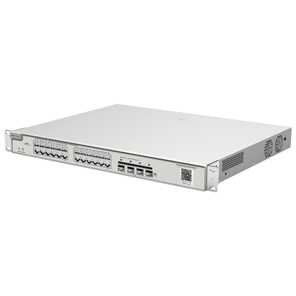 Switch Reyee PoE Cloud Couche 2 / Référence RG-NBS3200-24GT4XS-P