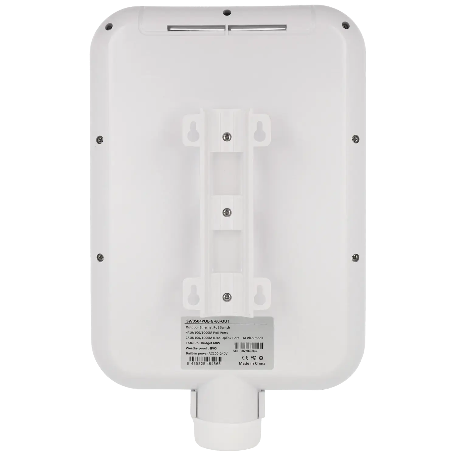 Switch 6 ports avec 4 ports PoE / Référence A-SWITCH-0504POE+-60-G-OUT TSA Distribution