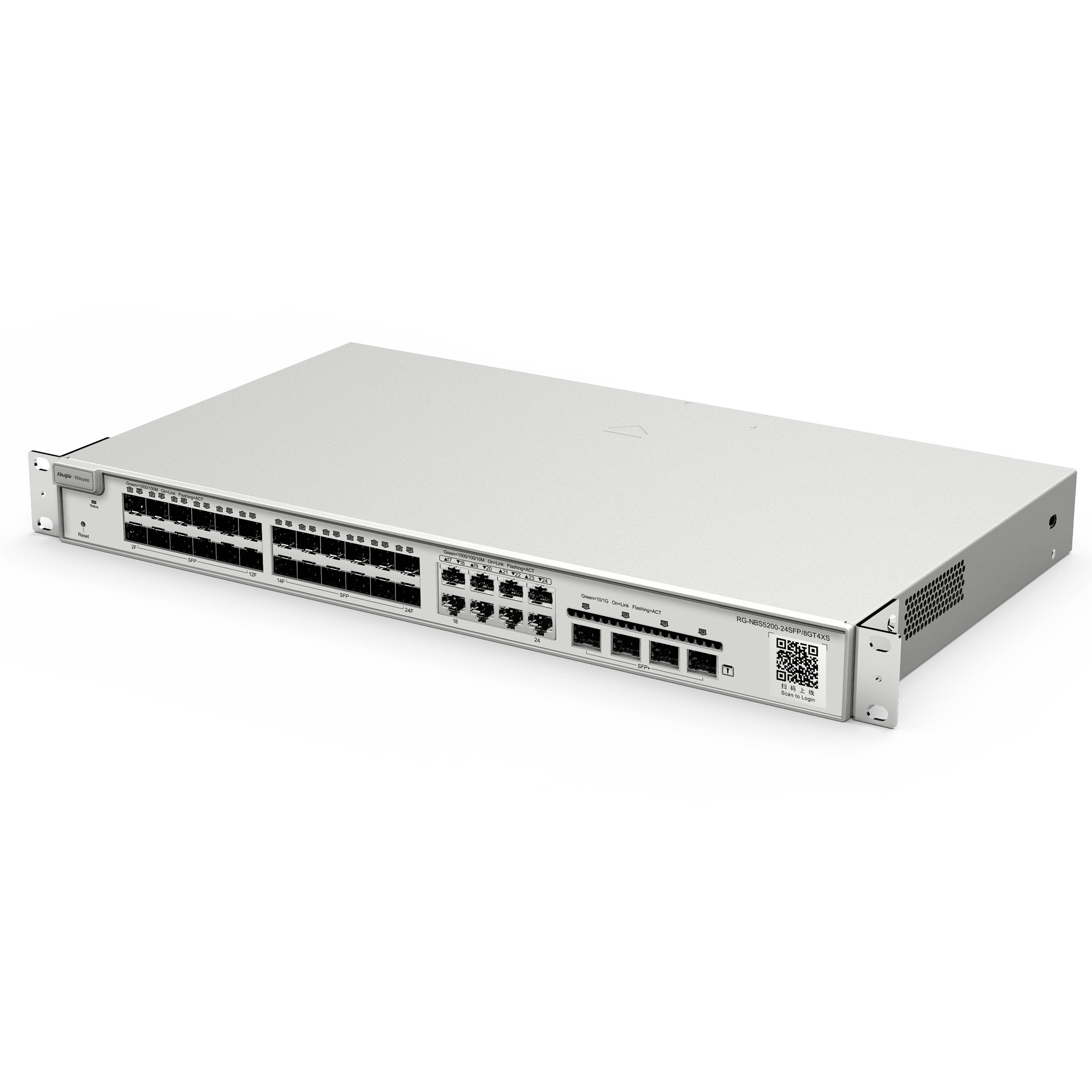 Switch Reyee Cloud 3 / Référence RG-NBS5200-24SFP/8GT4XS