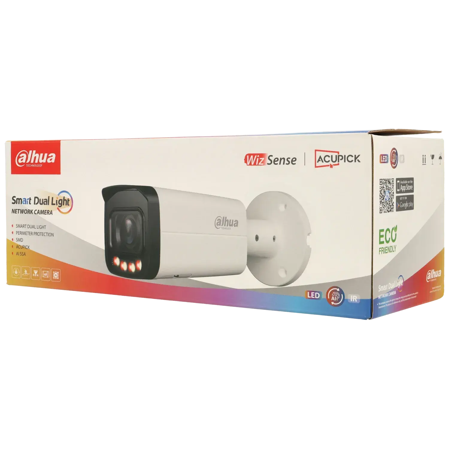 Caméra DAHUA compactes IP avec 8 mégapixels et objectif zoom optique / Référence IPC-HFW3849T-ZAS-IL TSA Distribution