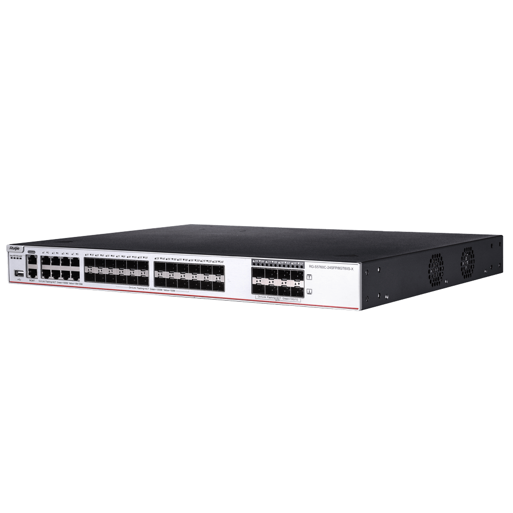 Switch Ruijie Cloud manageables L3 / Référence RG-S5760C-24SFP/8GT8XS-X