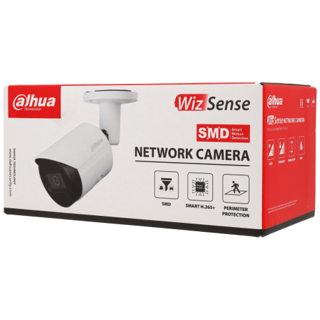 Caméra DAHUA compactes IP avec 8 mégapixels et objectif fixe / Référence IPC-HFW2841S-S