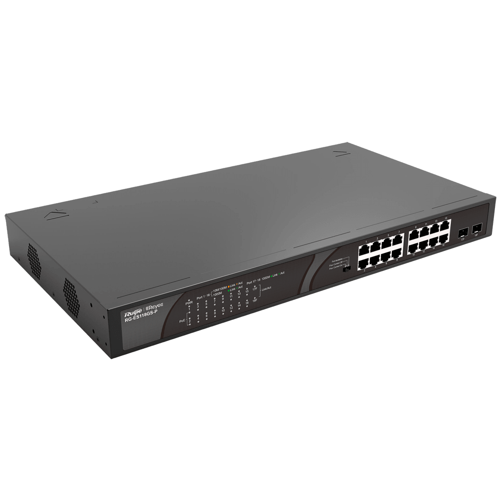 Switch PoE Reyee / Référence RG-ES118GS-P