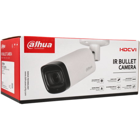 Caméra DAHUA compactes HD-CVI avec 5 mégapixels et objectif zoom optique / Référence HAC-HFW1500R-Z-IRE6-A-S2