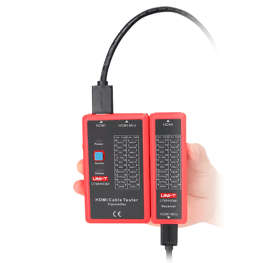 Testeur de câbles UNI-T / Référence UT681HDMI