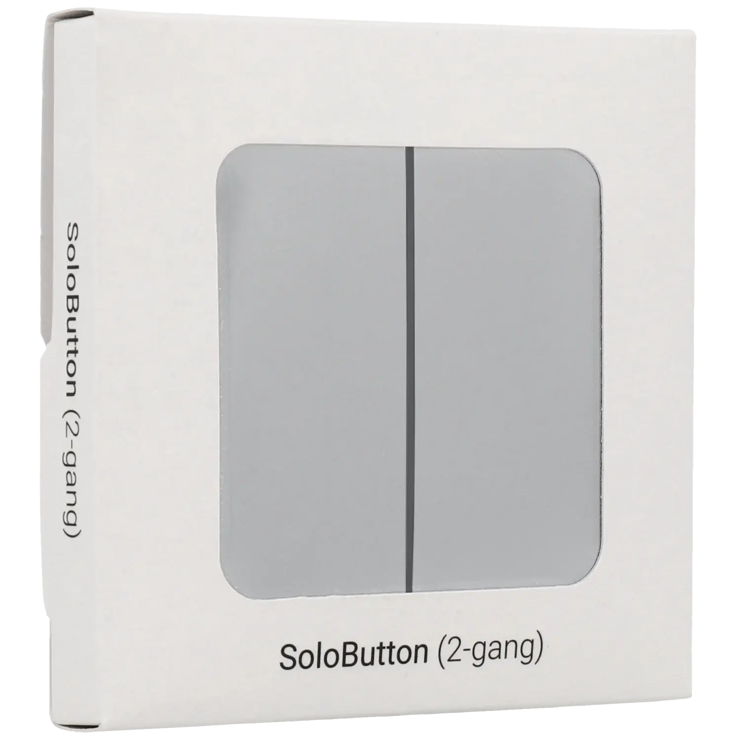 Panneau d'interrupteurs double AJAX / Référence SOLOBUTTON-2G-FOG TSA Distribution